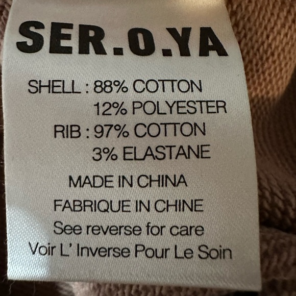 NWT Medium SER.O.YA Issac Sweatshirt - Picture 9 of 11